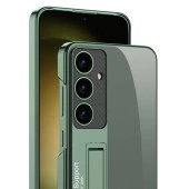 Galaxy S24 Plus Kılıf Kamera Korumalı Şeffaf Tasarımlı  Lego Standlı Kapak - 12