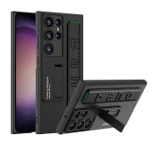 Galaxy S24 Ultra Kılıf Standlı El Tutacaklı  Band Kapak thumbnail 5