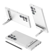 Galaxy S24 Ultra Kılıf  Kamera Korumalı Dikey Standlı Ays Kapak thumbnail 4