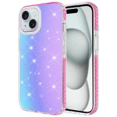 Apple iPhone 14 Kılıf Parlak Renk Geçişli  Velle Kapak thumbnail 5