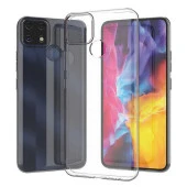 Realme C25 Kılıf  Kamera Korumalı Süper Silikon Kapak thumbnail 1