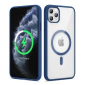 Apple iPhone 11 Pro Max Kılıf Magsafe Wireless Şarj Özellikli Silikon  Ege Kapak - 1