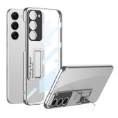 Galaxy S23 Plus Kılıf Kamera Korumalı Şeffaf Tasarımlı  Lego Standlı Kapak - 6