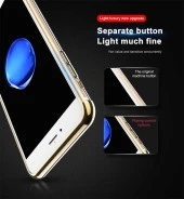 Apple iPhone 8 Kılıf  Dört Köşeli Lazer Silikon Kapak thumbnail 8