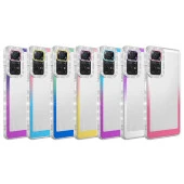 Xiaomi Redmi Note 11S Global Kılıf Simli ve Renk Geçiş Tasarımlı Lens Korumalı  Park Kapak thumbnail 8