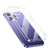 Apple iPhone 14 Pro Max Kılıf Şeffaf Sert PC  Vayt Kapak thumbnail 1