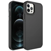 Apple iPhone 14 Pro Kılıf Metal Çerçeve ve Buton Tasarımlı Sert  Botox Kapak thumbnail 1