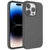 Apple iPhone 14 Pro Kılıf Sıvı Teknolojili Silinebilir Sert  Kivi Kapak thumbnail 4