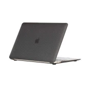 Apple Macbook 13.3' Air 2020 A2337  MSoft Carbon Fiber Tasarımlı Kapak - 2
