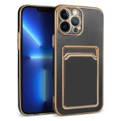 Apple iPhone 12 Pro Kılıf  Bark Kartlıklı Kapak thumbnail 2