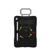 Apple iPad 10.2 2021 (9.Nesil)  Yeni Nesil Kalem Bölmeli Defender Tablet Silikon thumbnail 2