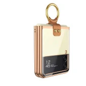 Galaxy Z Flip 3 Kılıf  Yüzüklü Kıpta Kapak thumbnail 9