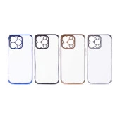 Apple iPhone 13 Pro Kılıf  Dört Köşeli Lazer Silikon Kapak thumbnail 5