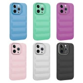 Apple iPhone 14 Pro Kılıf Kamera Korumalı Parlak Airbag'li  Galya Kapak thumbnail 8