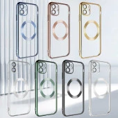 Apple iPhone 11 Kılıf Wireless Şarj Özellikli Sert PC  Riksos Magsafe Kapak thumbnail 9