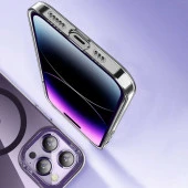 Apple iPhone 14 Pro Max Kılıf Magsafe Şarj Özellikli Sert PC  Fuya Kapak thumbnail 10