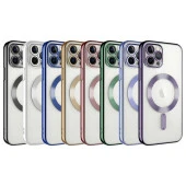 Apple iPhone 11 Pro Max Kılıf Kamera Korumalı Magsafe Wireless Şarj Özellikli  Demre Kapak - 8