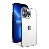 Apple iPhone 12 Pro Kılıf Kamera Korumalı Renkli Çerçeveli  Garaj Kapak thumbnail 4