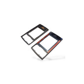 Nokia X3 ön Kapak Nokia X3-00 uyumlu Siyah Kırmızı ön Kapak - 1