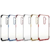 Oppo Reno 2Z Kılıf  Dört Köşeli Lazer Silikon Kapak thumbnail 9