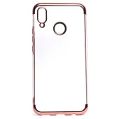 Huawei P Smart Plus Kılıf  Dört Köşeli Lazer Silikon Kapak thumbnail 3