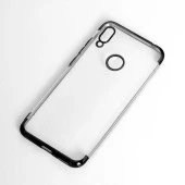 Huawei Y6S 2019 Kılıf  Dört Köşeli Lazer Silikon Kapak thumbnail 3