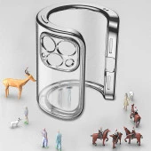 Apple iPhone 13 Mini Kılıf  Mat Gbox Kapak thumbnail 7