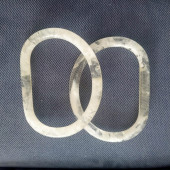 D Model Akrilik Beyaz Çanta Sapı - 2