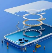 Apple iPhone 11 Pro Max Kılıf  Tacsafe Wireless Kapak thumbnail 6