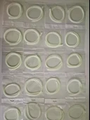 Eagenset Beyaz Fosforlu Glow Karanlıkta Parlayan, Ultraviyole (UV) Neon Poşet Çapari Simi, Jig Yapım Malzemesi - 10
