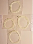 Eagenset Beyaz Fosforlu Glow Karanlıkta Parlayan, Ultraviyole (UV) Neon Poşet Çapari Simi, Jig Yapım Malzemesi - 7