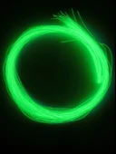 Eagenset Beyaz Fosforlu Glow Karanlıkta Parlayan, Ultraviyole (UV) Neon Poşet Çapari Simi, Jig Yapım Malzemesi - 2
