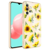 Galaxy A32 4G Kılıf Kamera Korumalı Desenli Sert Silikon  Epoksi Kapak thumbnail 7