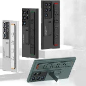 Galaxy S23 Ultra Kılıf Standlı El Tutacaklı  Band Kapak thumbnail 6