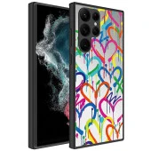 Galaxy S23 Ultra Kılıf Aynalı Desenli Kamera Korumalı Parlak  Mirror Kapak thumbnail 6