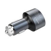 ZR-C703Q Lightning 2 in 1 Araç Şarj Seti thumbnail 3