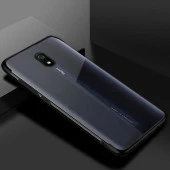 Xiaomi Redmi 8A Kılıf  Dört Köşeli Lazer Silikon Kapak thumbnail 1