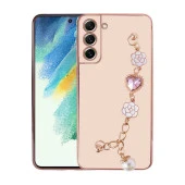 Galaxy S21 FE Kılıf El Tutamaçlı Kamera Korumalı  Taka Silikon Kapak thumbnail 1