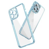 Apple iPhone 13 Pro Max Kılıf Kamera Korumalı Taşlı  Mina Kapak thumbnail 8