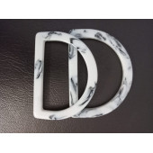 D Model Akrilik Yassı Beyaz Çanta Sapı - 1