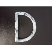 D Model Akrilik Yassı Beyaz Çanta Sapı - 4