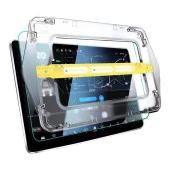 Tesla Model X Araç Multimedya Ekran Koruyucu AR Oleofobik Uygulama Aparatlı  Premium Temperli Cam Ekran Koruyucu thumbnail 2