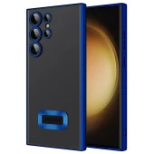 Galaxy S23 Ultra Kılıf Kamera Korumalı Logo Gösteren  Omega Kapak thumbnail 3