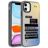 Apple iPhone 11 Kılıf Desenli  Dragon Sert Kapak thumbnail 4