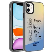 Apple iPhone 11 Kılıf Desenli  Dragon Sert Kapak thumbnail 7