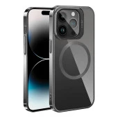 Apple iPhone 15 Pro Kılıf Magsafe Şarj Özellikli Standlı  Klon Kapak thumbnail 1