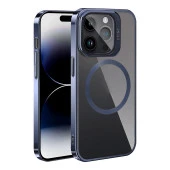 Apple iPhone 15 Pro Kılıf Magsafe Şarj Özellikli Standlı  Klon Kapak thumbnail 5