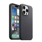 Apple iPhone 15 Pro Max Kılıf  Magsafe Şarj Özellikli Mikro Fiber Optimal Kapak thumbnail 2