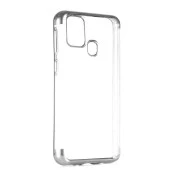 Galaxy M31 Kılıf  Dört Köşeli Lazer Silikon Kapak thumbnail 1