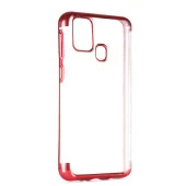 Galaxy M31 Kılıf  Dört Köşeli Lazer Silikon Kapak thumbnail 3